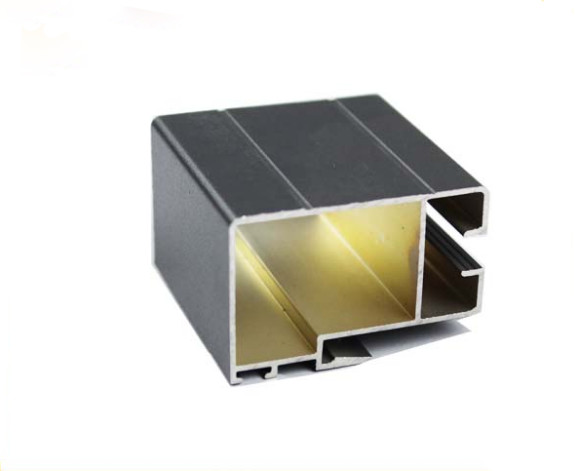 Sliding Window Accessories Glass Door Metal Frame , Aluminum Shower Door Frame