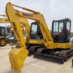 Used Mini Crawler Excavator Komatsu PC55 28.5KW Rated Power In Stock