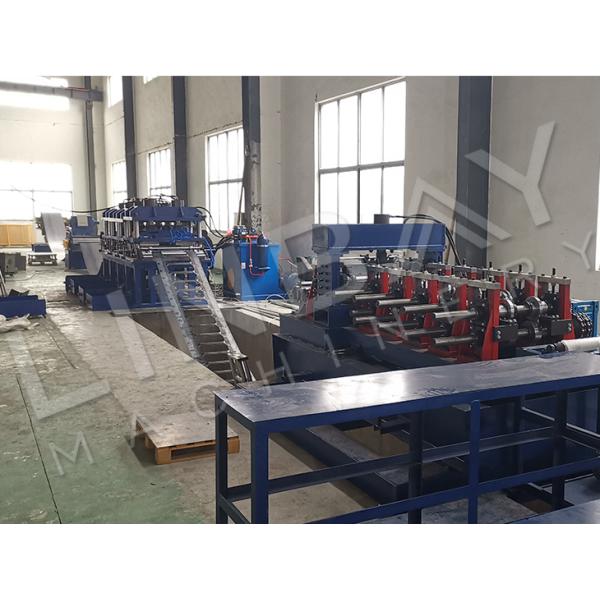 Heavy Duty Automatic Galvanized Steel Perforated Cable Tray And Cover Roll Forming Line