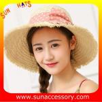 AK17540 fashion Wide brim sunny beach paper straw hats for womens in stock ,