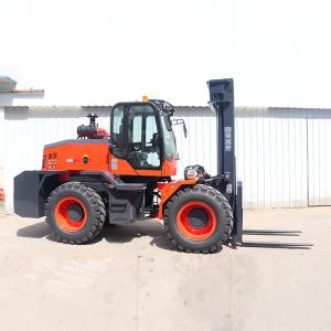 Wholesale Cross Country Outdoor 3.5t 5t 6t 12t 4X4 4WD Hydraulic Off Road Diesel Forklift from china suppliers