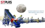 Plastic Films Crushing Drying PP PE Film Washing Line For Soft Materials Washing