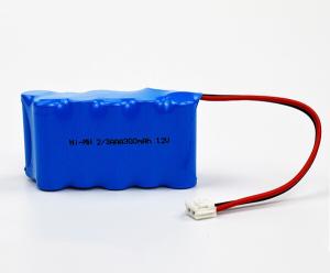 Wholesale High Temp Emergency Exit Sign Battery Ni-MH 2/3AAA 300mAh 12V from china suppliers
