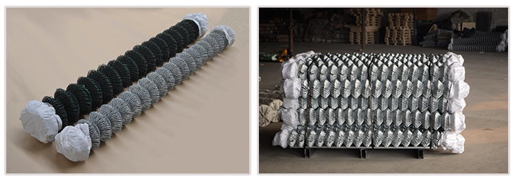 Chain Link Fence mesh 2.5" x 2.5" PVC and PE coated Orange Color Diameter 8gauge/4.00mm