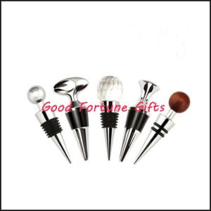 Wholesale Crystal Metal bottle Stopper promotion gift from china suppliers