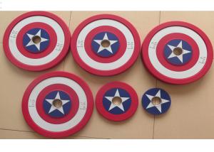 Wholesale Popular CPU Barbell Weight Plates Gym Accessories 45 LB Weight Plates from china suppliers