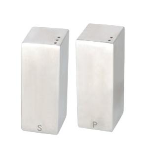Wholesale 2Pcs Square Condiment bottle set SHKT-9209,Stainless steel seasoning bottle from china suppliers