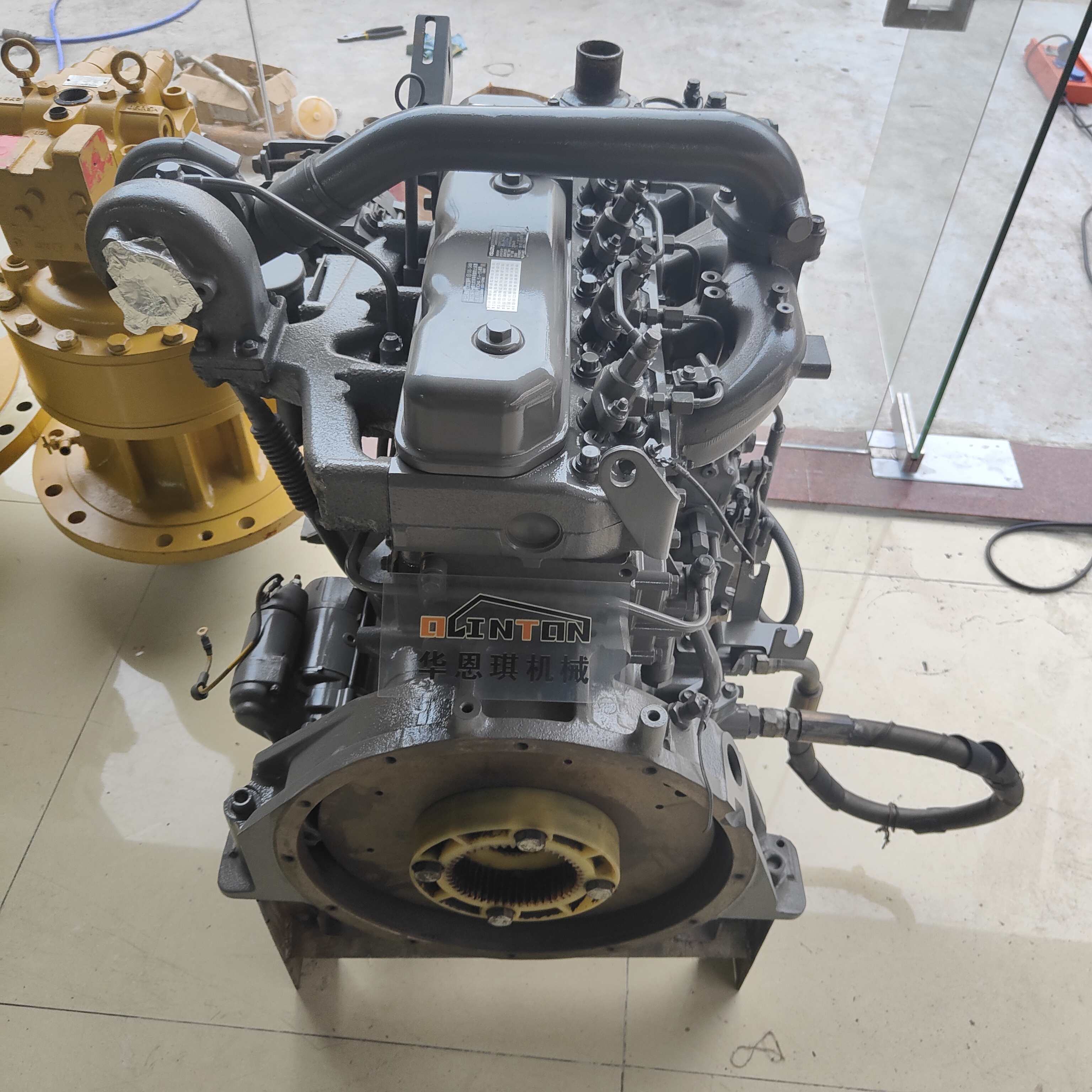 Construction Machinery Parts E320C Engine Assy S6K Excavator 3066 Complete Engine Assembly 201-3878