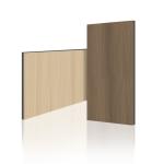Wood Grain PVC Wall Board 5mm Flexible Bamboo Charcoal Decorative Wall Panel