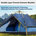 Family Hiking Camping Outdoor Oxford Beach 2 People Pop Up Tent