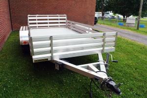 Wholesale Hot Rolled Steel 6x4 Aluminum Box Trailer , Small Aluminum Utility Trailer from china suppliers