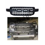 4X4 Car Grille For Ford Ranger 2022 T9 ABS With Black Red Logo