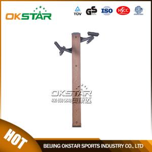 Wholesale fitness equipment for elderly wood outdoor fitness chest press machine chest exercise equipment for old people from china suppliers