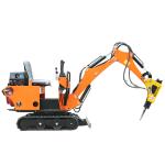 Home Crawler Mini Digger Retractable 0.8 Hydraulic Compact Farm Small Excavator