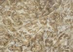 0.5 mm Mappa Burl Wood Veneer , Nardwood Thin Wood Veneer Sheets