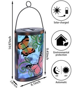 Wholesale Vivid IP44 0.3W Solar Hanging Butterfly Lights from china suppliers