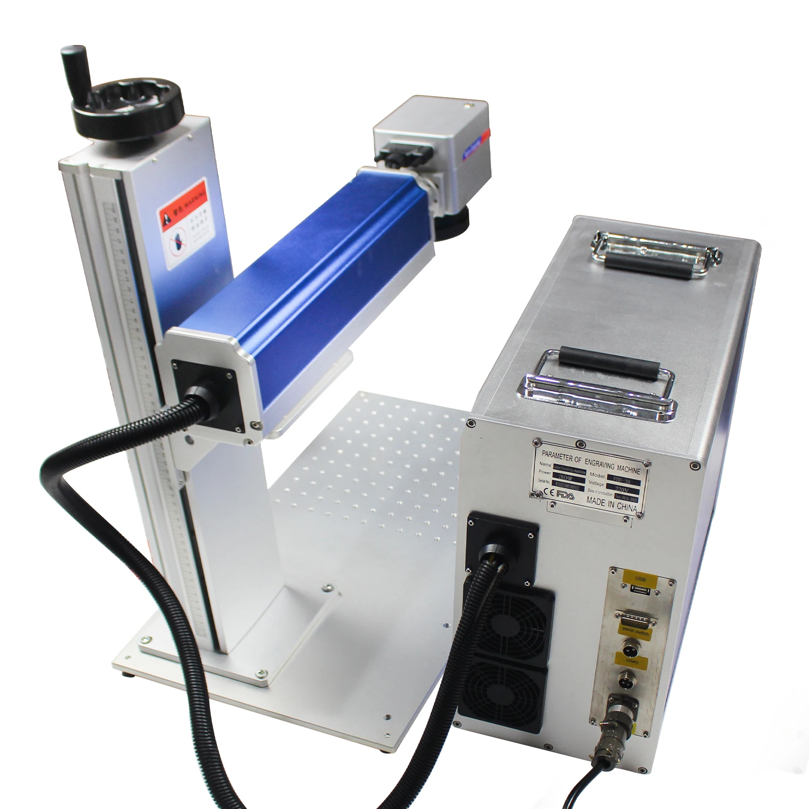 Raycus Max JPT Fiber Laser Engraver 20W-100W for Jewelry Metal Cutting Marking