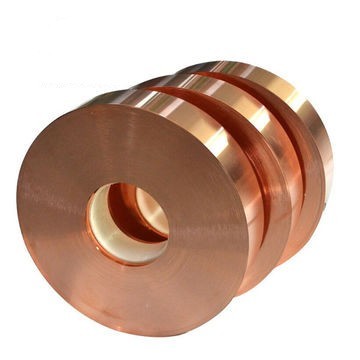 Red Electrical Components Copper Strip with ±0.1mm From China