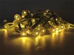 Hot selling 20mm colorful smart 0.4w 12v outdoor string lights Christmas