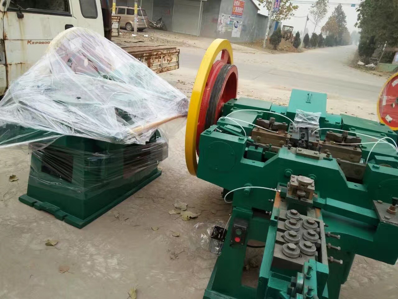 Top Grade Z94 -3.4C Fully Automatic Steel Nails Machine Easy Operation Durable Service