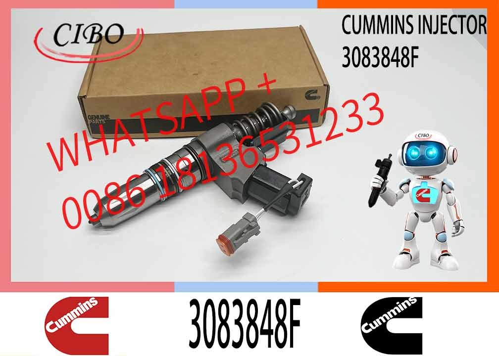 NINE Brand Factory Price Diesel Injector 3083848F Common Rail Injector Nozzle 3083848F
