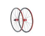 OEM Four Axle Alloy Road Bike Wheels , Aluminum Wheelset 700C Quick Release