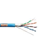 SFTP Cat5e PVC PE Jacket Internet LAN Cable 4 Pairs 1000FT 305m Bare Copper