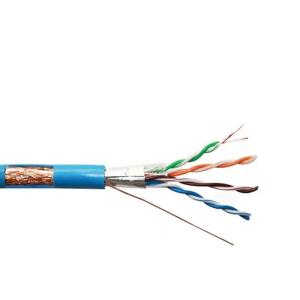 Wholesale SFTP Cat5e PVC PE Jacket Internet LAN Cable 4 Pairs 1000FT 305m Bare Copper from china suppliers