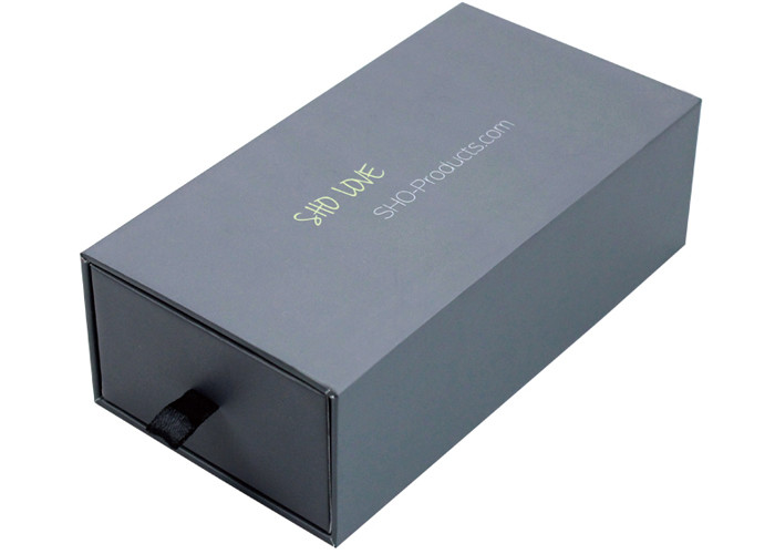 Gift Packaging CCNB UV Lamination Cardboard Sliding Box PMS