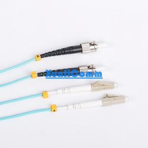 Wholesale Waterproof Multi Mode Fiber Optic Patch Cord Duplex LC - ST from china suppliers