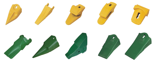 Yellow Excavator Bucket Teeth 1U3201 for Rocket Bucket OEM Part Number