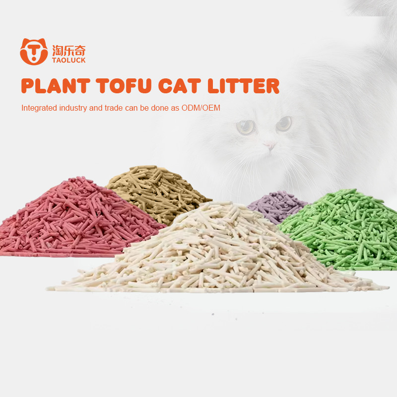 Efficient Deodorization Tofu Sand Cat Biodegradable Flushable Clumping Litter