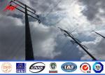 10M 2.5KN Steel Utility Pole Q345 material for Africa Electicity distribution
