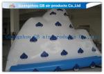 White Floating Iceberg Inflatable Water Toy For Water Sports Climbing