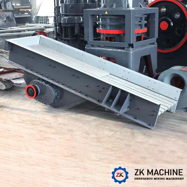 Mining Metallurgy Vibration Grizzly Feeder High Efficiency Good Wear Resistance