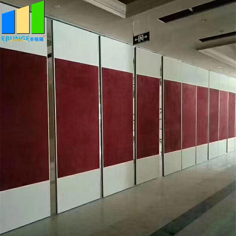 Restaurant Room Wood Temporary Sound Proof Partitions Wall For Five Star Hotel