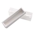 Modern Design Gold Stamping Paper Box Plastic Snack Packaging Customized Logo