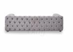 Wholesale living room Furniture upholstery button tufted grey chesterfield