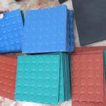 3MM Studded Rubber Flooring Waterproof No Smell Anti Slip