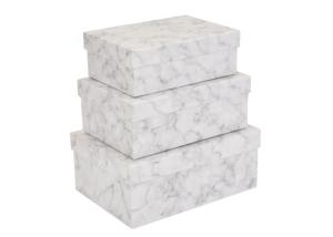Wholesale Modern Luxury Marble Gift Box , 4C Printing Cardboard Gift Boxes Recyclable from china suppliers