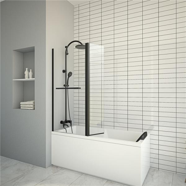 700+300x1400mm Professional Glass Shower Enclosures , Shower Enclosures With
