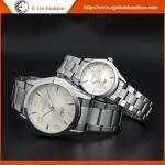 021A Couple Watch Fashion Casual Watches Stainless Steel Watch Quartz Analog
