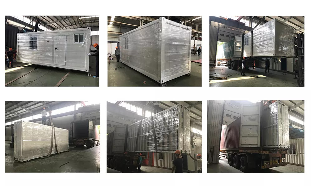 40ft Modern Foldable Prefab Cargo Container Homes