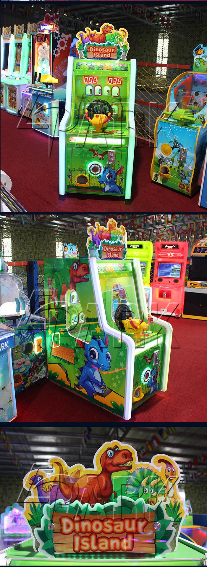 Ball Shooting Sit Down Capsule Prize Game Machine Coin Operated For Parent / Child Play Together