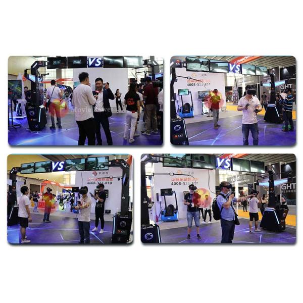 Htc Vive Platform 9D VR CS Simulator 4 Players For Shopping Mall