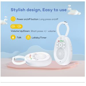 Modern VOX Audio Baby Monitor Microphone Battery Operated Wireless Portable