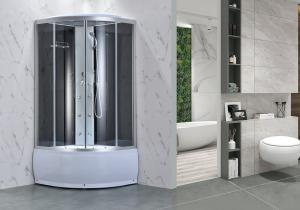 Wholesale Black 6mm 900x900x1900mm Bath Shower Enclosure from china suppliers