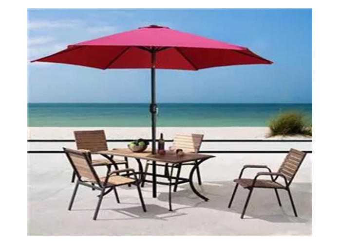 Big Straw Large Outdoor Patio Umbrella private logo Easy Open Folding
