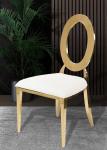 Table Side Luxury Dining Chair Without Armrest For Villa