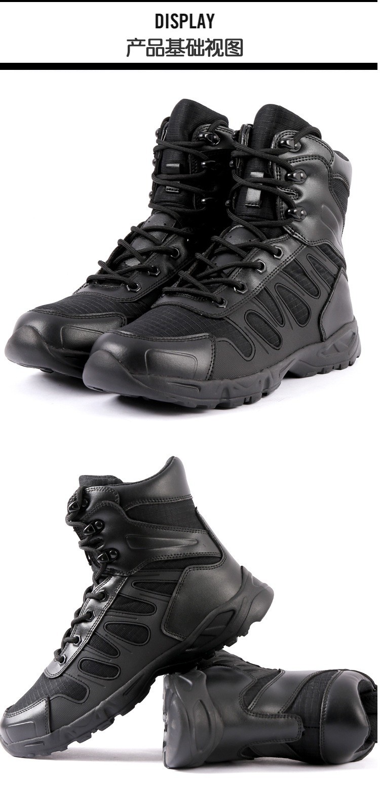Men's Tactical Military Boots Men's Boots Desert Combat Boots Outdoor Hiking Boots and Ankle Shoes.